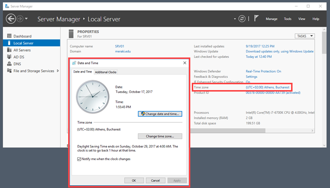 更改運行 Windows Server 2022 的 Azure VM 時間(不是時區)