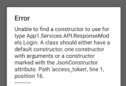 在發布模式下，NewtonSoft 不會將 json 反序列化為物件