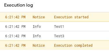 無法覆寫谷歌應用腳??本的 console.log()