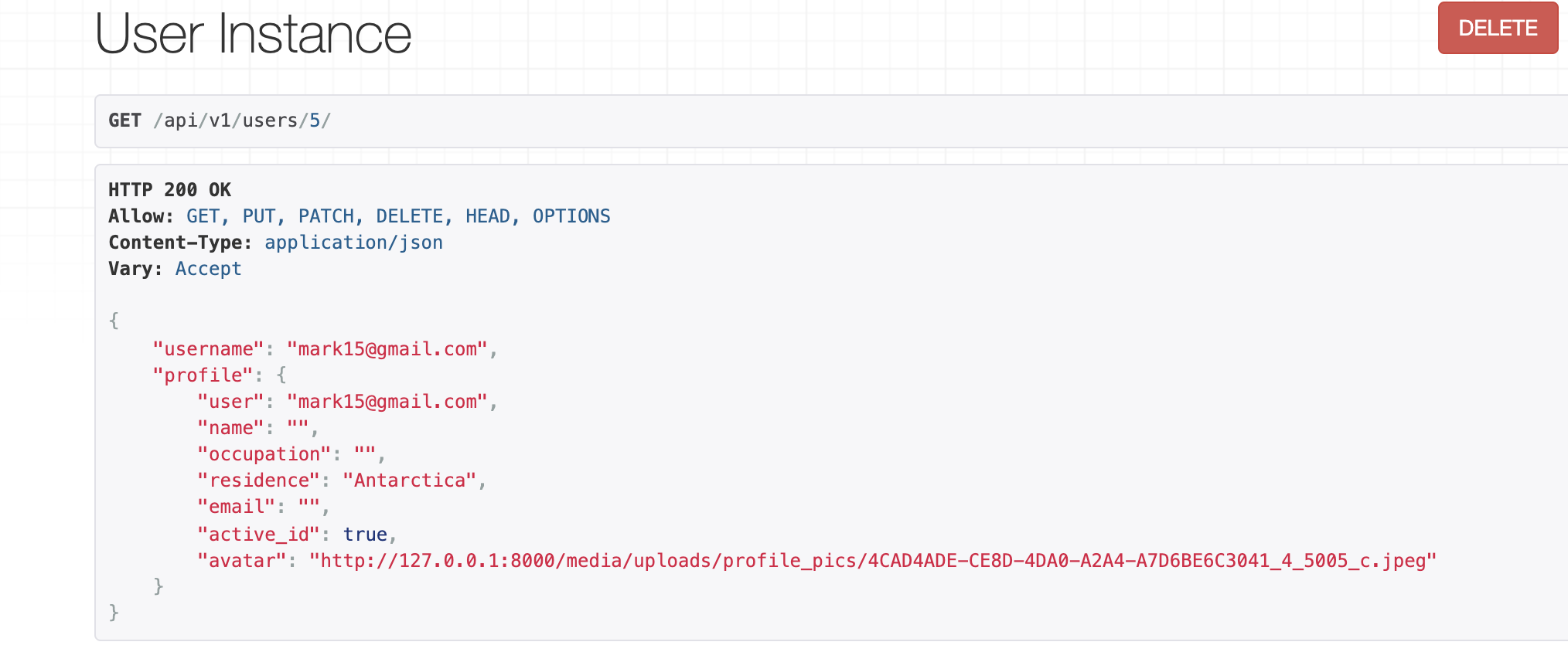 更新個人資料頭像 DRF 和 Vue.js