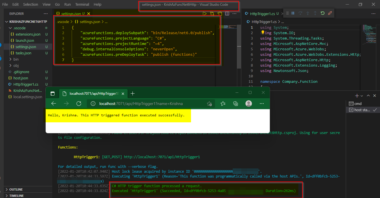 在 Visual Studio Code 上運行 .NET Core Azure 函式時出現問題。未定義或匯入預定義型別“System.Object”