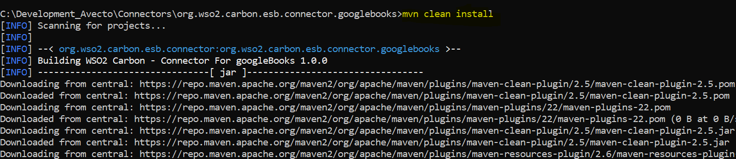 使用 apache-maven-3.8.4 的 WSO2 自定義連接器構建失敗