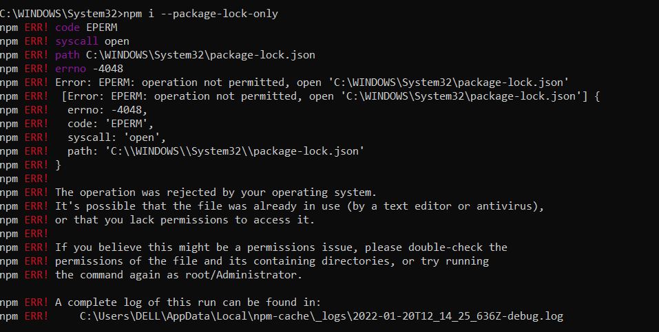 我嘗試執行“npm install -g expo-cli”，但遇到了一堆漏洞。在“npm audit fix”上，我收到了以下更多錯誤