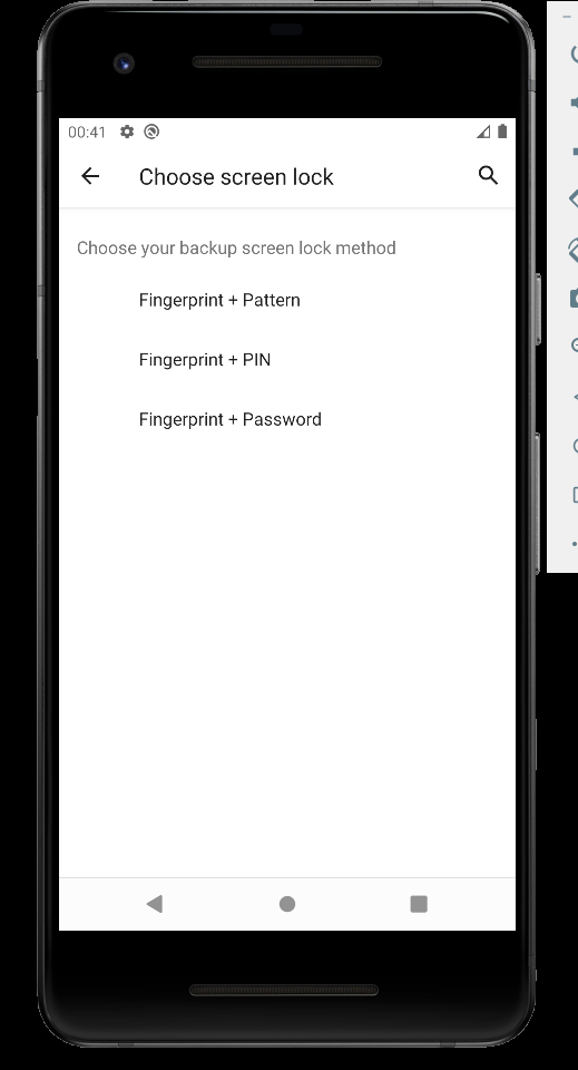 以編程方式打開 Android 憑據設定