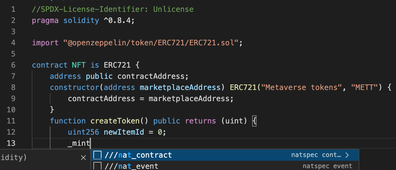 為什么 Solidity Vscode Intellisense 僅在我明確指定 Open Zeppelin 合約時才有效
