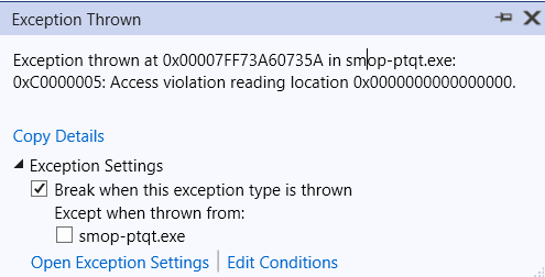 使用 vtkSmartVolumeMapper::New() 時應用程式崩潰