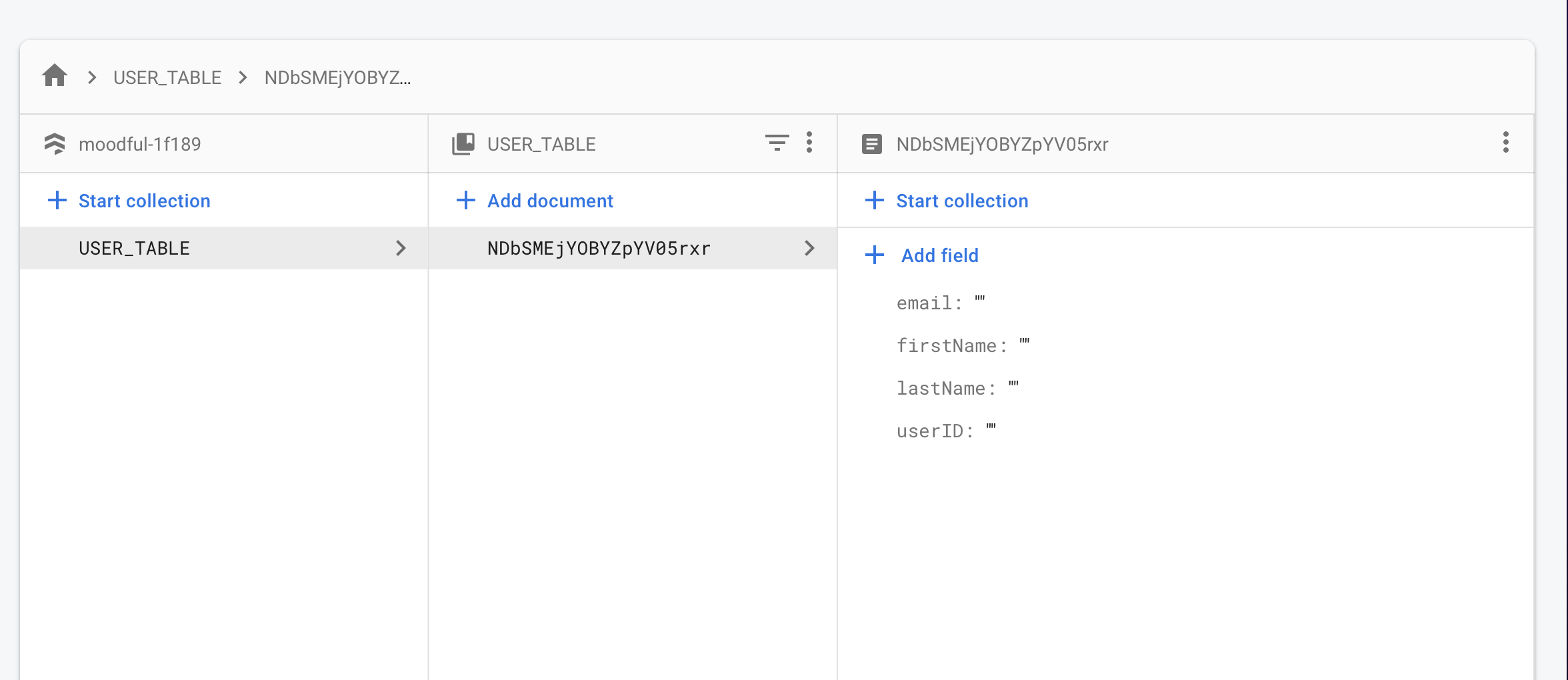 Flutter 不更新 firebase 集合