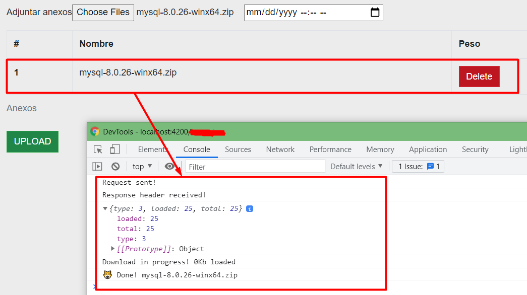 reportProgress Angular 不適用于 Web API AspNet？