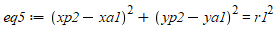 用Python計算直線和圓的切圓公式