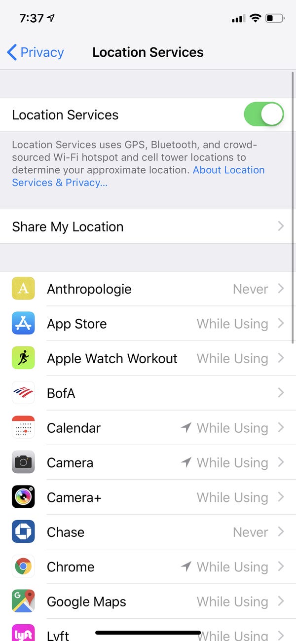 如何使用 swift 在 iOS 中打開定位服務頁面？