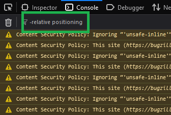 Firefox：如何在控制臺中禁用 Firefox 開發人員警告？