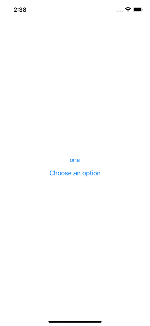 選擇器標簽更改為所選值 SwiftUI