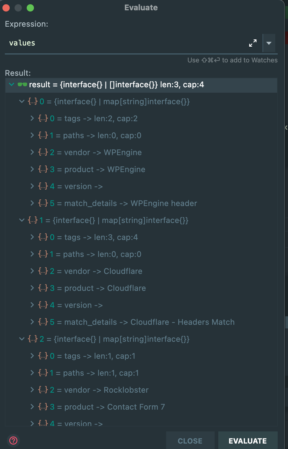 Go lang 訪問 {interface{} | []interface{}] 的索引？