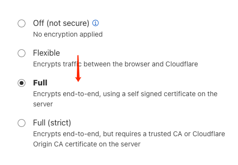 為什么我必須從 Flexible 更改為 Full 才能解決 cloudflare 的“重定向過多”問題？