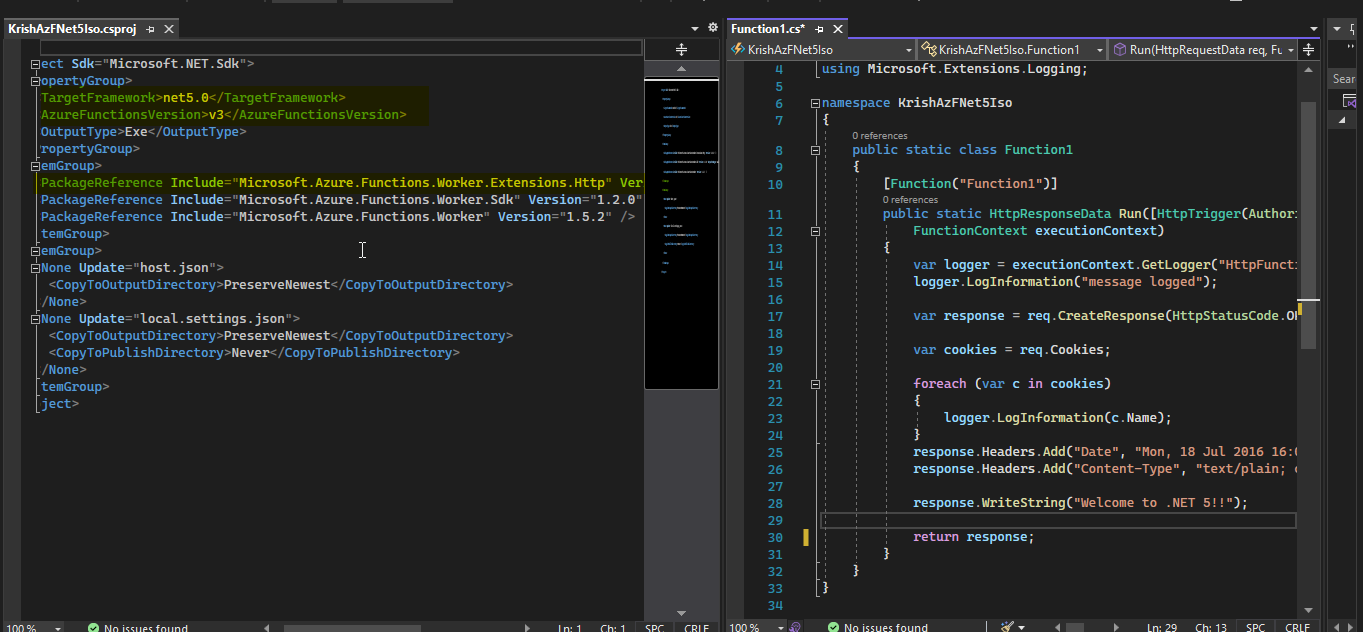 為什么 Azure Function v4（隔離行程）HttpRequestData.Cookies 為空？