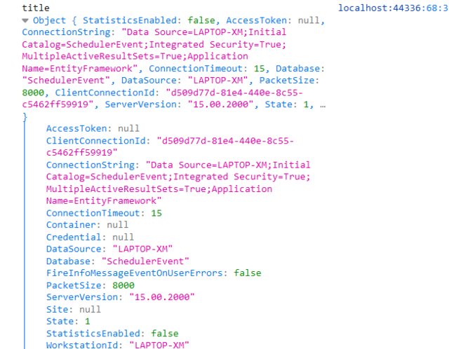 SQL Server 查詢：未捕獲的型別錯誤：內容為空