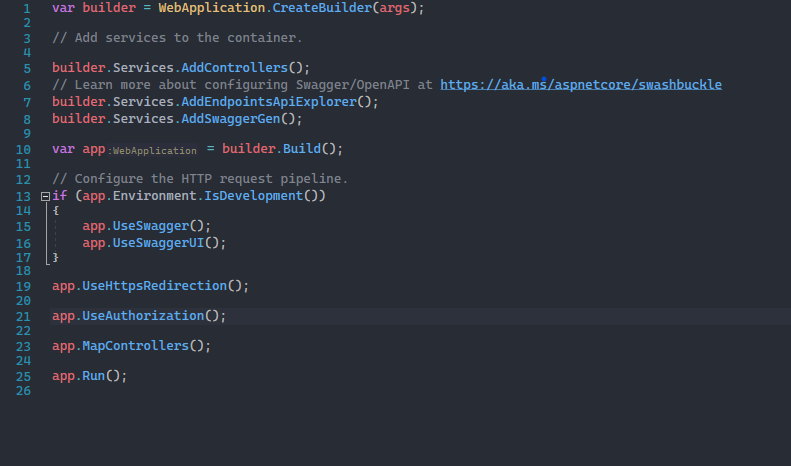 C# asp.net web api 自動創建具有頂級陳述句型別的專案有沒有辦法避免這種情況？