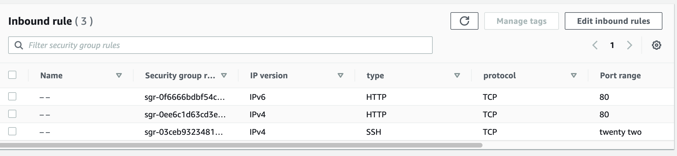 在 EC2 中訪問公共 IP 地址時發生 ERR_CONNECTION_REFUSED