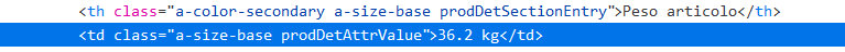 使用 python selenium 獲取尺寸