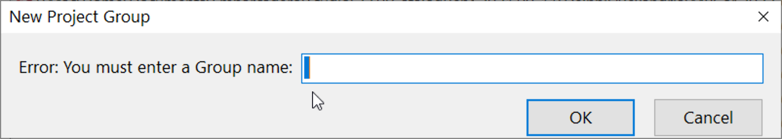 如何在用戶單擊確定之前驗證 InputQuery 用戶輸入?