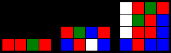 如何在 matplotlib 中使用自定義顏色映射和垂直對齊影像？