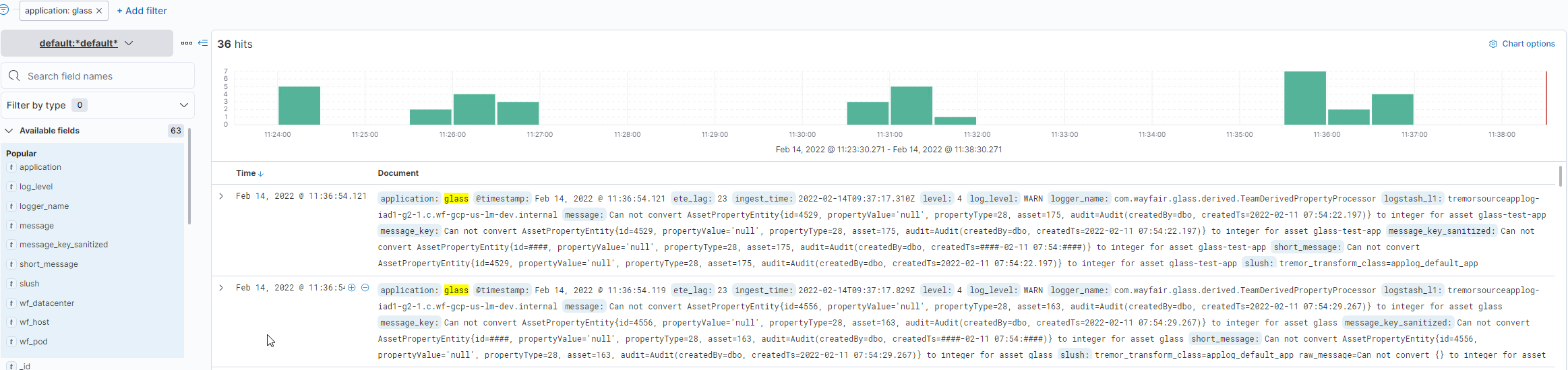 通過 API 從 kibana 讀取日志