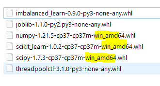 在 windows 中下載 UNIX python 輪
