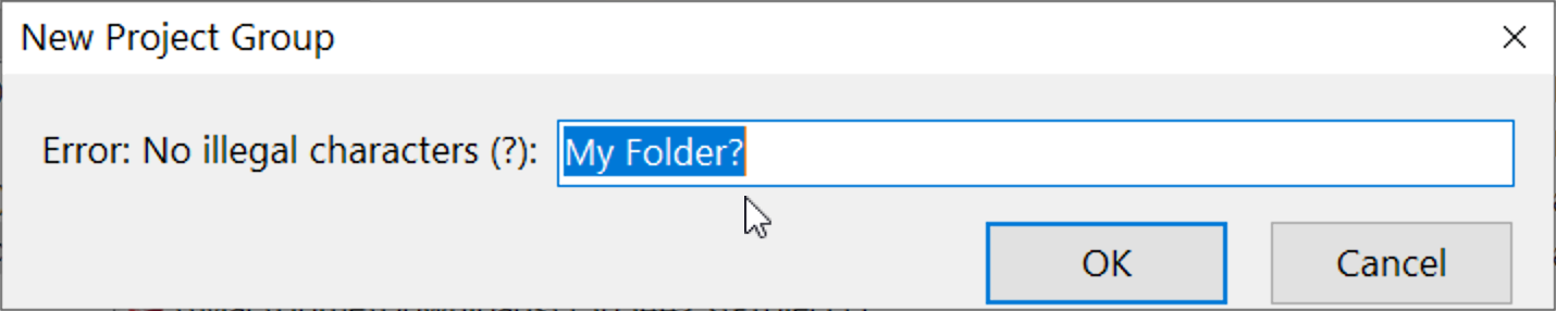 如何在用戶單擊確定之前驗證 InputQuery 用戶輸入?