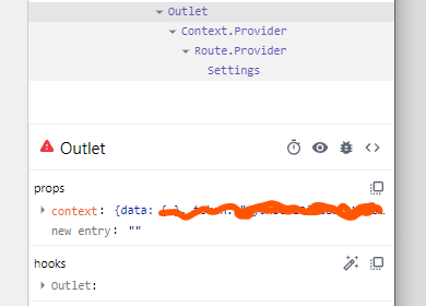無法在 React 中訪問 Outlet 背景關系