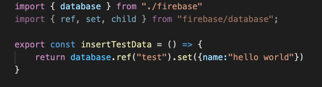 Firebase v9 資料庫。ref 不是函式嗎？