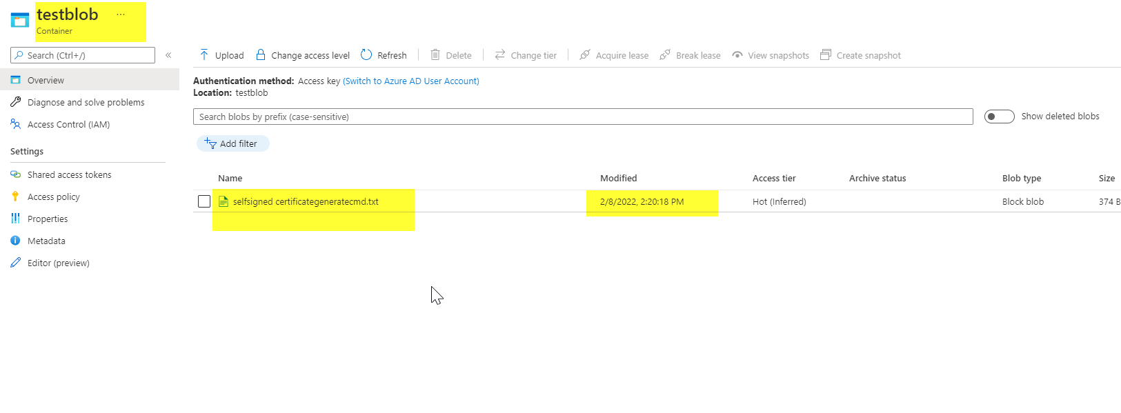 Azure BlobServiceClient 錯誤 InvalidResourceName