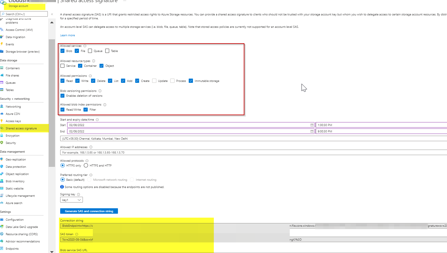Azure BlobServiceClient 錯誤 InvalidResourceName