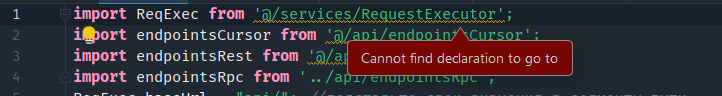 Intellij IDEA:“找不到要前往的宣告” - 新 javascript 專案中的訊息