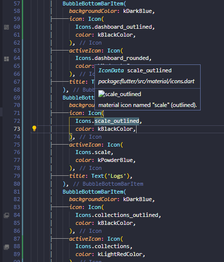 Flutter Dev,你知道如何修復這個圖示嗎?
