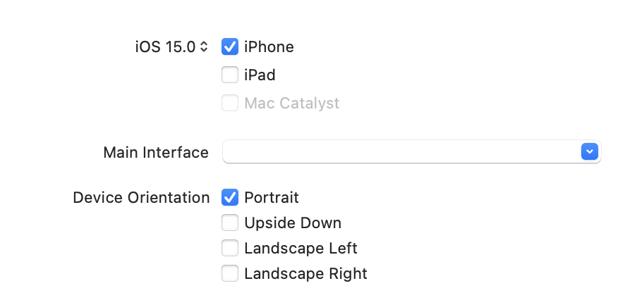 Xcode，iOS 應用程式 - 如何禁用 iPad 和 Mac 兼容性？