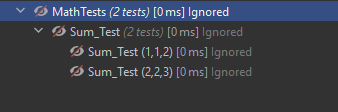 如何忽略 MSTest 中的特定測驗用例