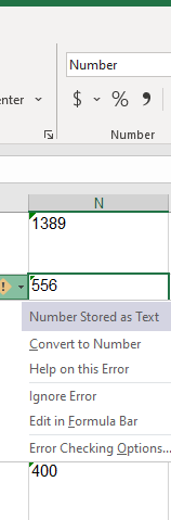 在 Excel 中使用 Powershell 將文本轉換為數字