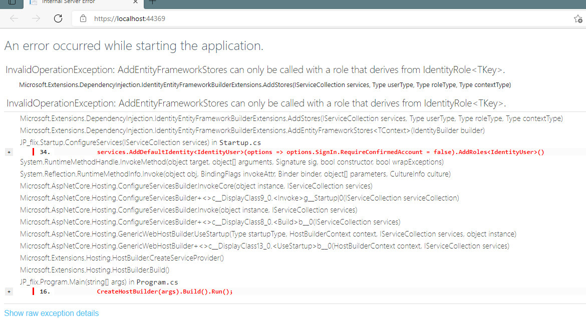 身份用戶角色 asp.net 核心的問題