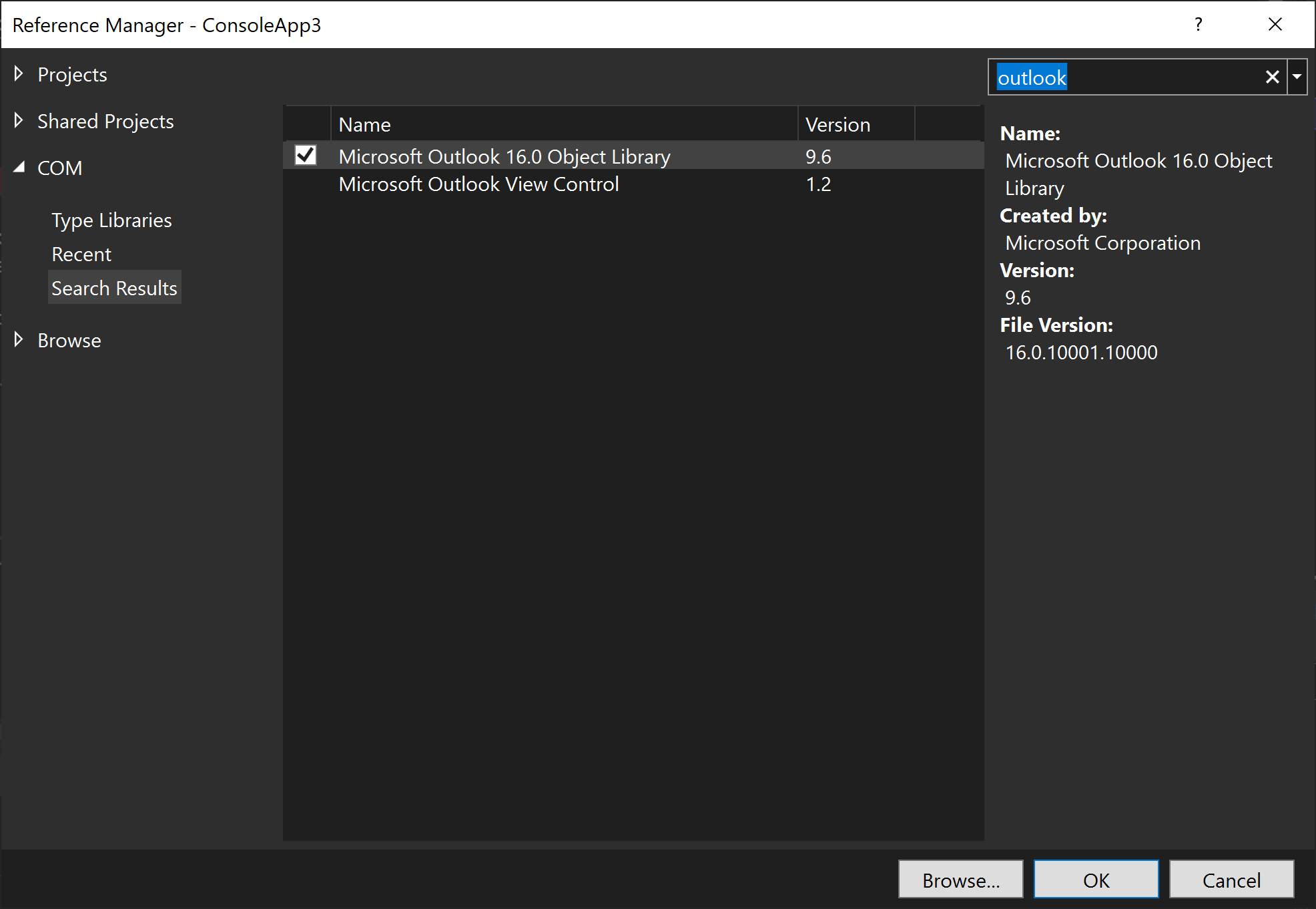 C#打開outlook郵件視窗