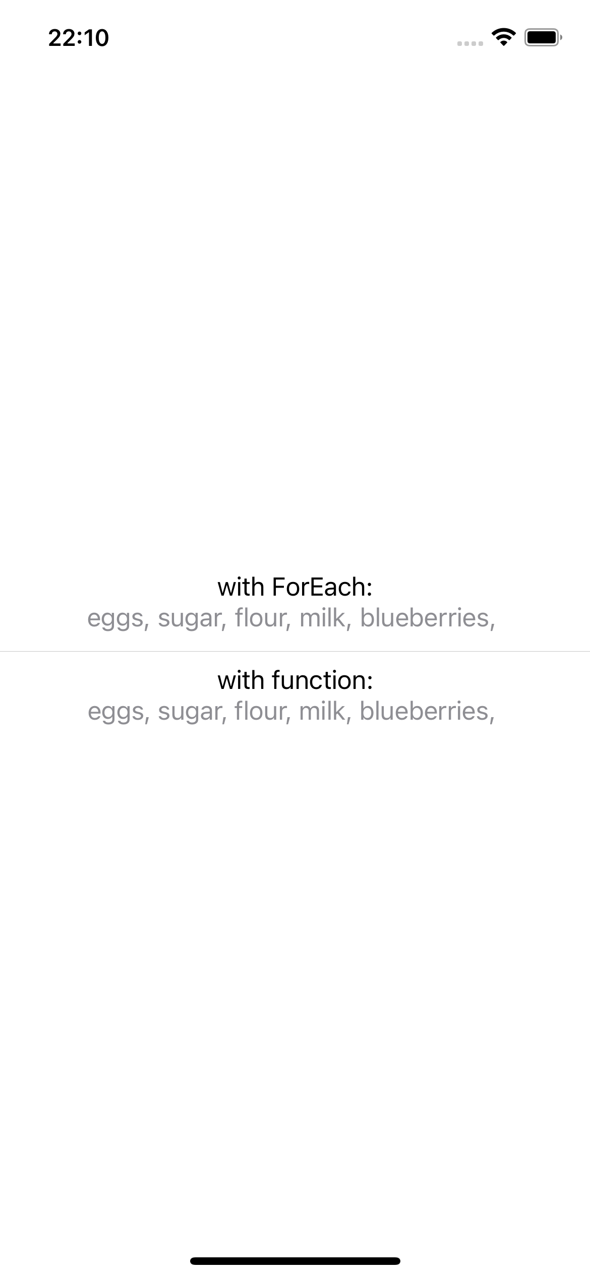 如何在 SwiftUI 中水平排列文本？