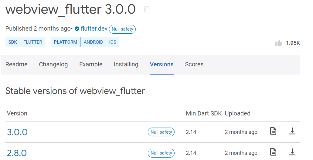 Flutter、google_maps_flutter 和 webview_flutter 不匹配
