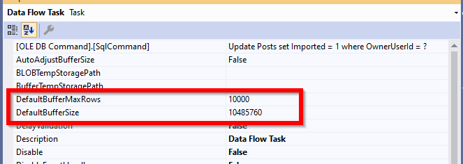 Oracle to Postgres Table load 使用 SSIS 加載性能改進建議?