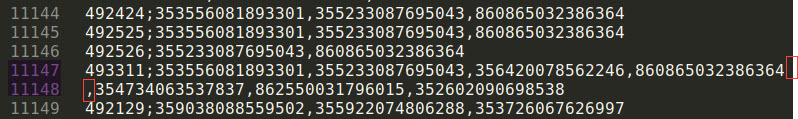 CSV 檔案聚合后洗掉換行符