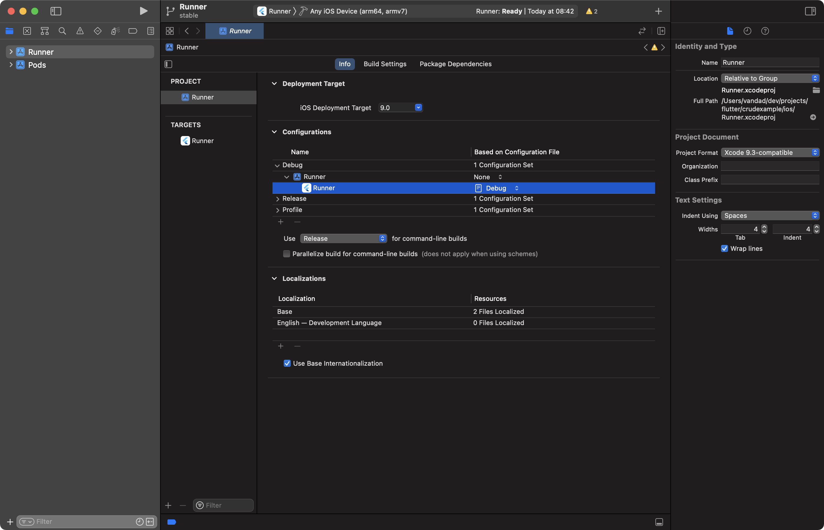 Flutter:無法構建 iOS 應用程式“ARCHIVE FAILED”,為設備歸檔時遇到錯誤
