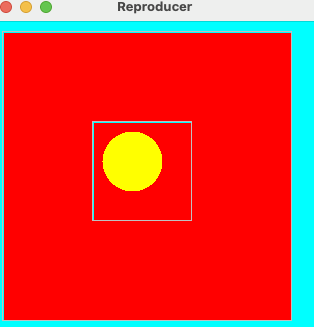 重新繪制臟區域會干擾 graphics2D 剪輯邊界