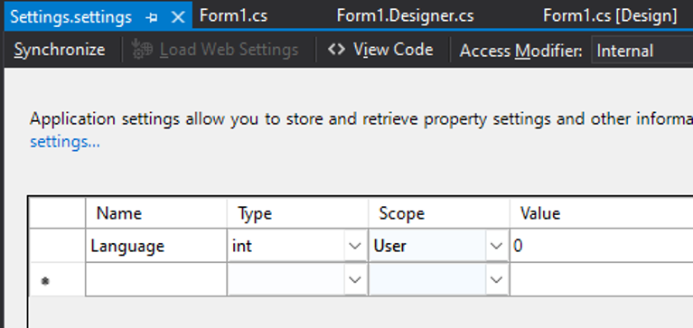 如何在 Visual Studio 中制作表單以記住 C# 中 5 個按鈕中最后檢查的 ReadioButtom？