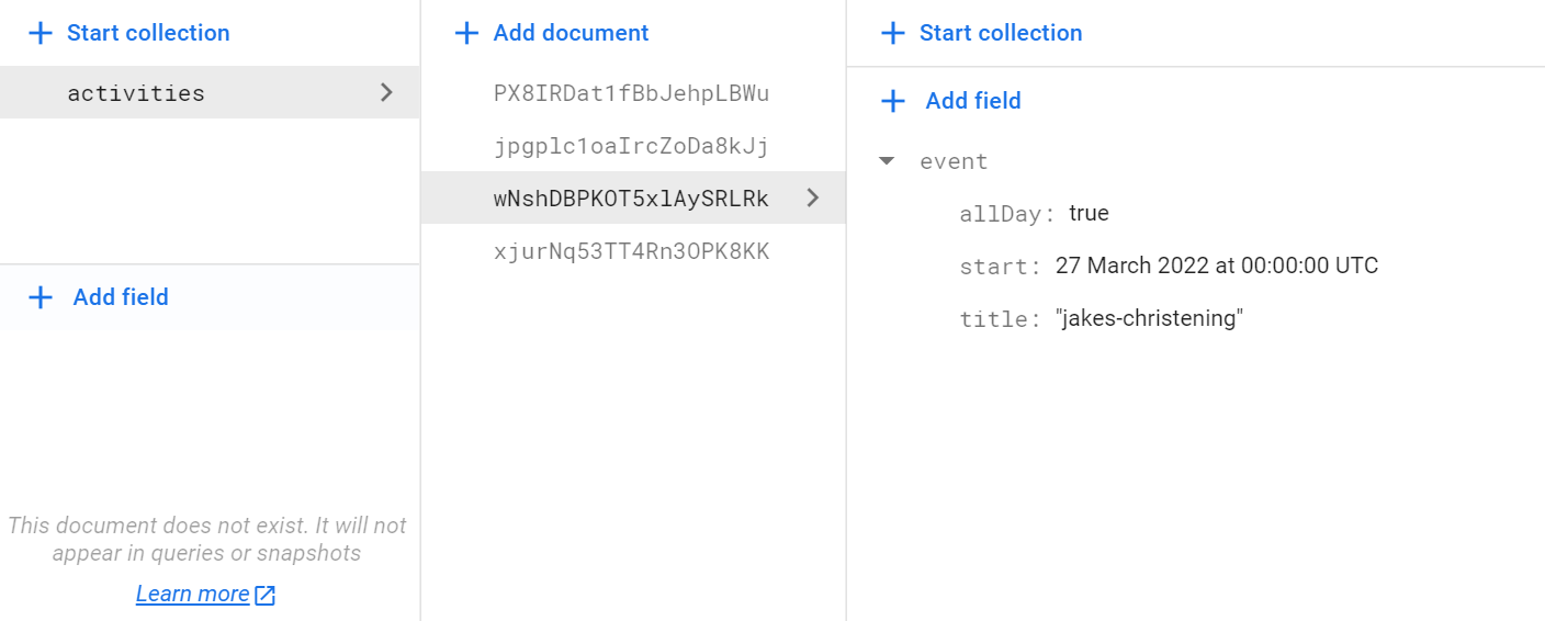 從 Firebase Cloud Firestore 獲取資料