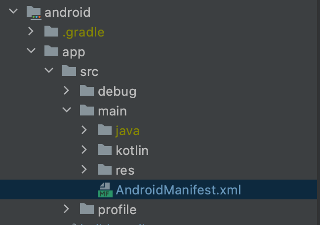 Flutter android 應用程式沒有互聯網連接