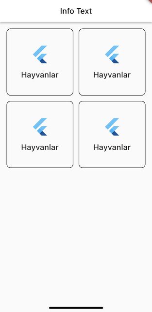 如何在 Dart Flutter gridView 上添加文本？