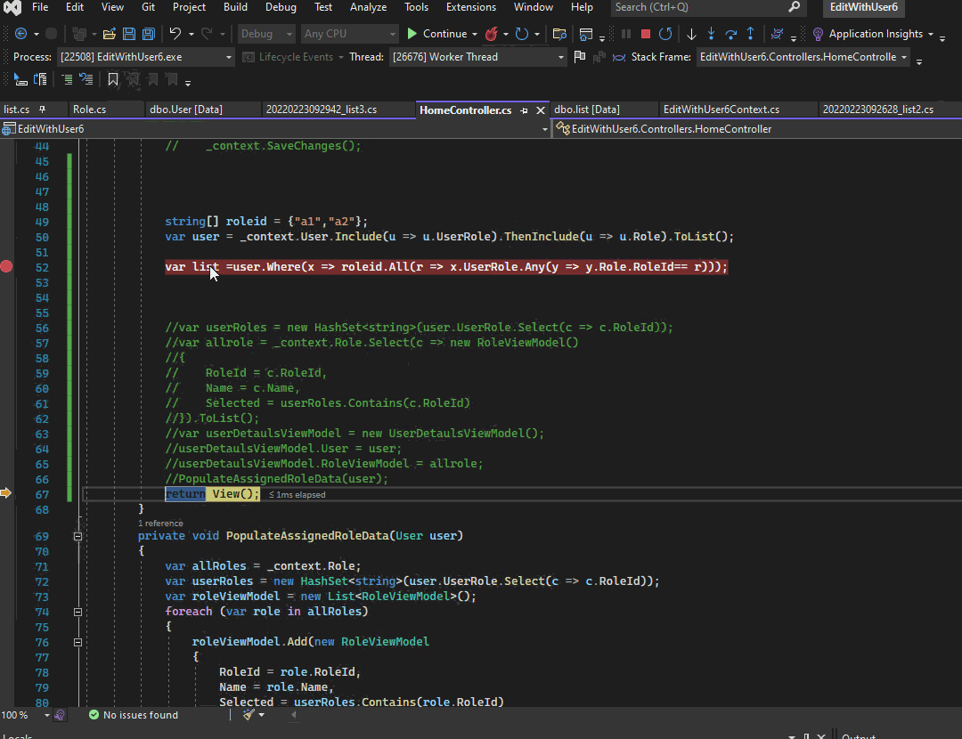 如何在 ASP.NET Core 3.1 中查詢整數集合中的整數陣列？